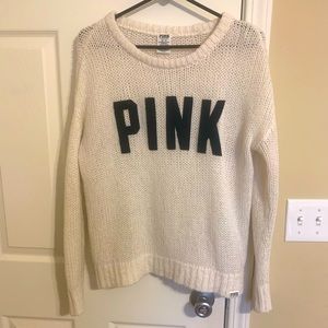 Pink brand sweater